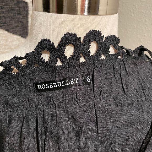 Darling off shoulder top in Black - Picture 8 of 8